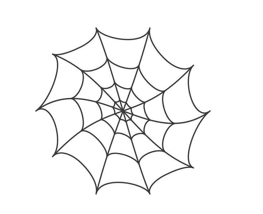 Detail Free Spider Web Clipart Nomer 40