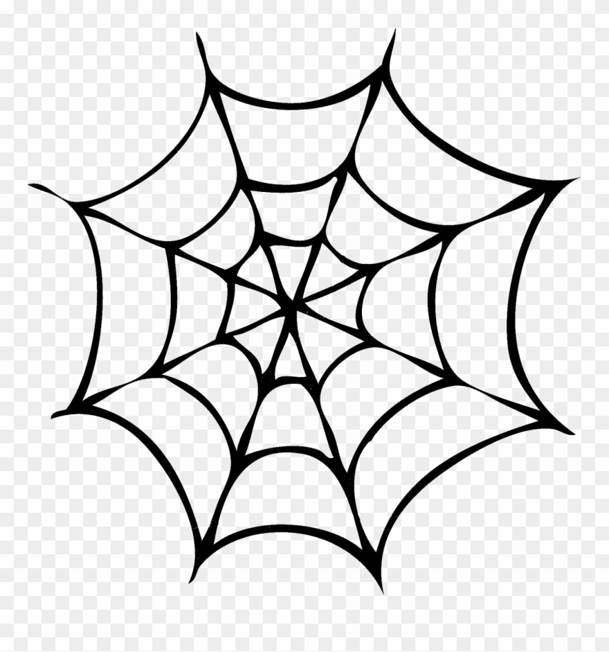 Detail Free Spider Web Clipart Nomer 7