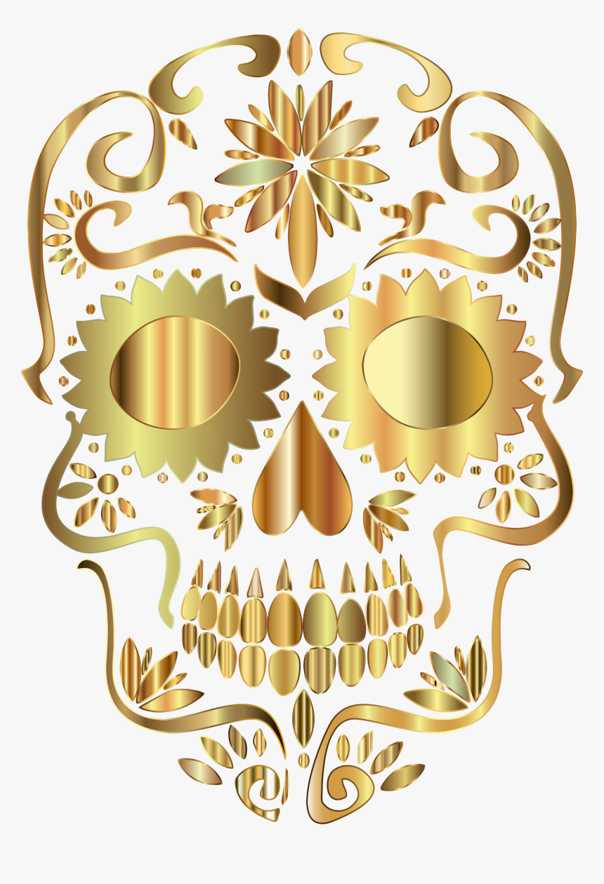 Detail Free Sugar Skull Clipart Nomer 35