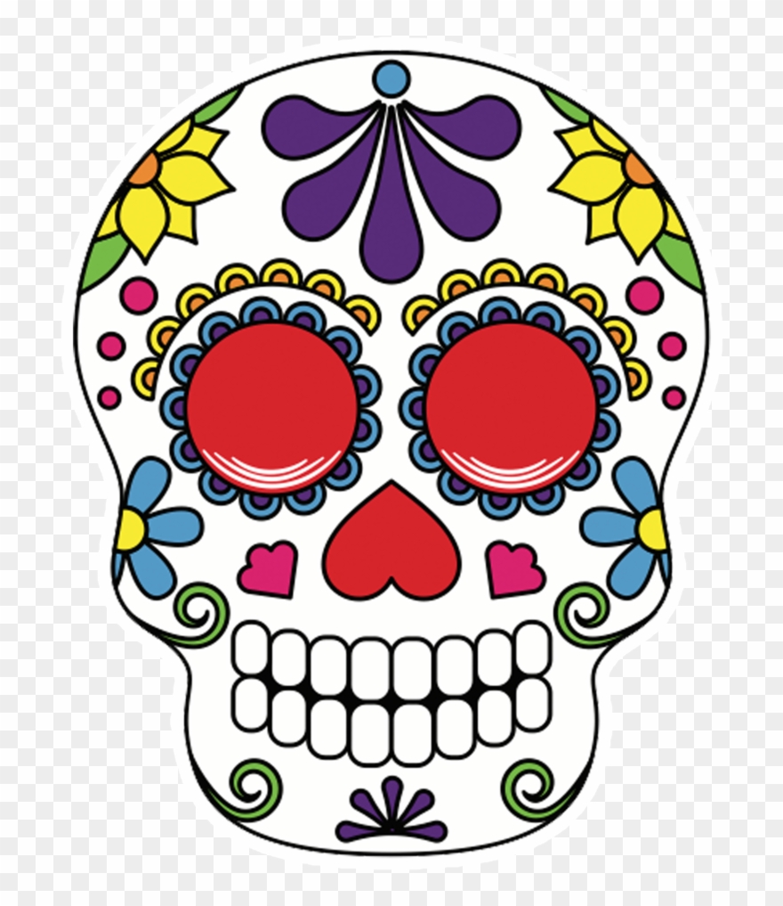 Detail Free Sugar Skull Clipart Nomer 4