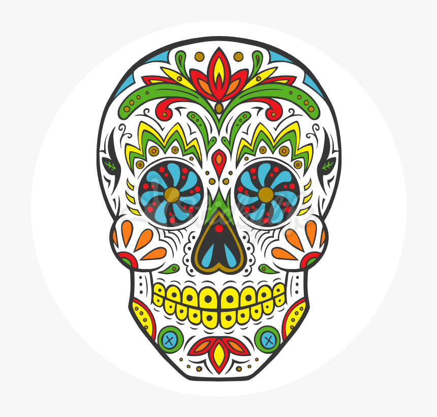 Detail Free Sugar Skull Clipart Nomer 48