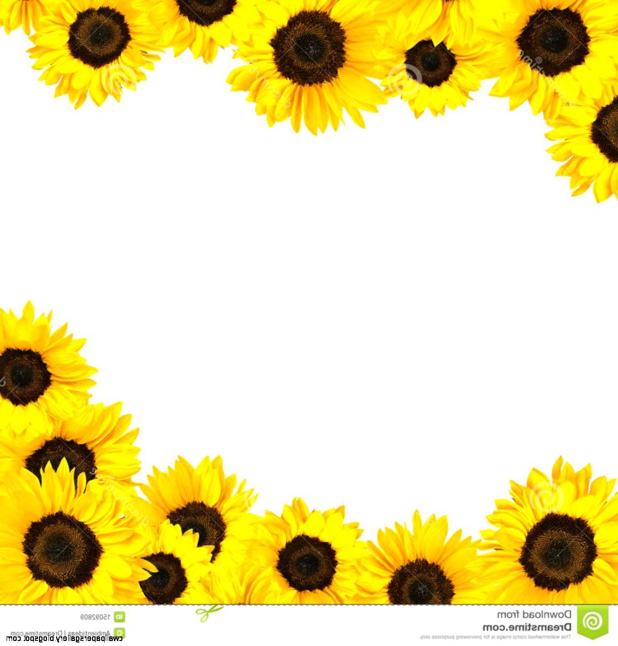 Detail Free Sunflower Clipart Nomer 45