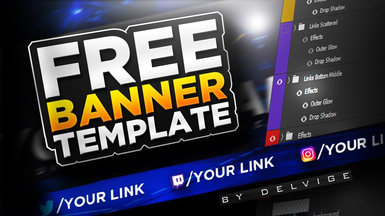 Detail Free Template Banner Psd Nomer 27