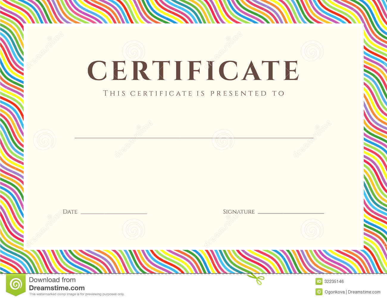 Detail Free Template Sertifikat Nomer 26