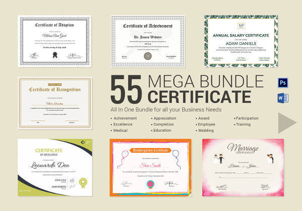Detail Free Template Sertifikat Nomer 45
