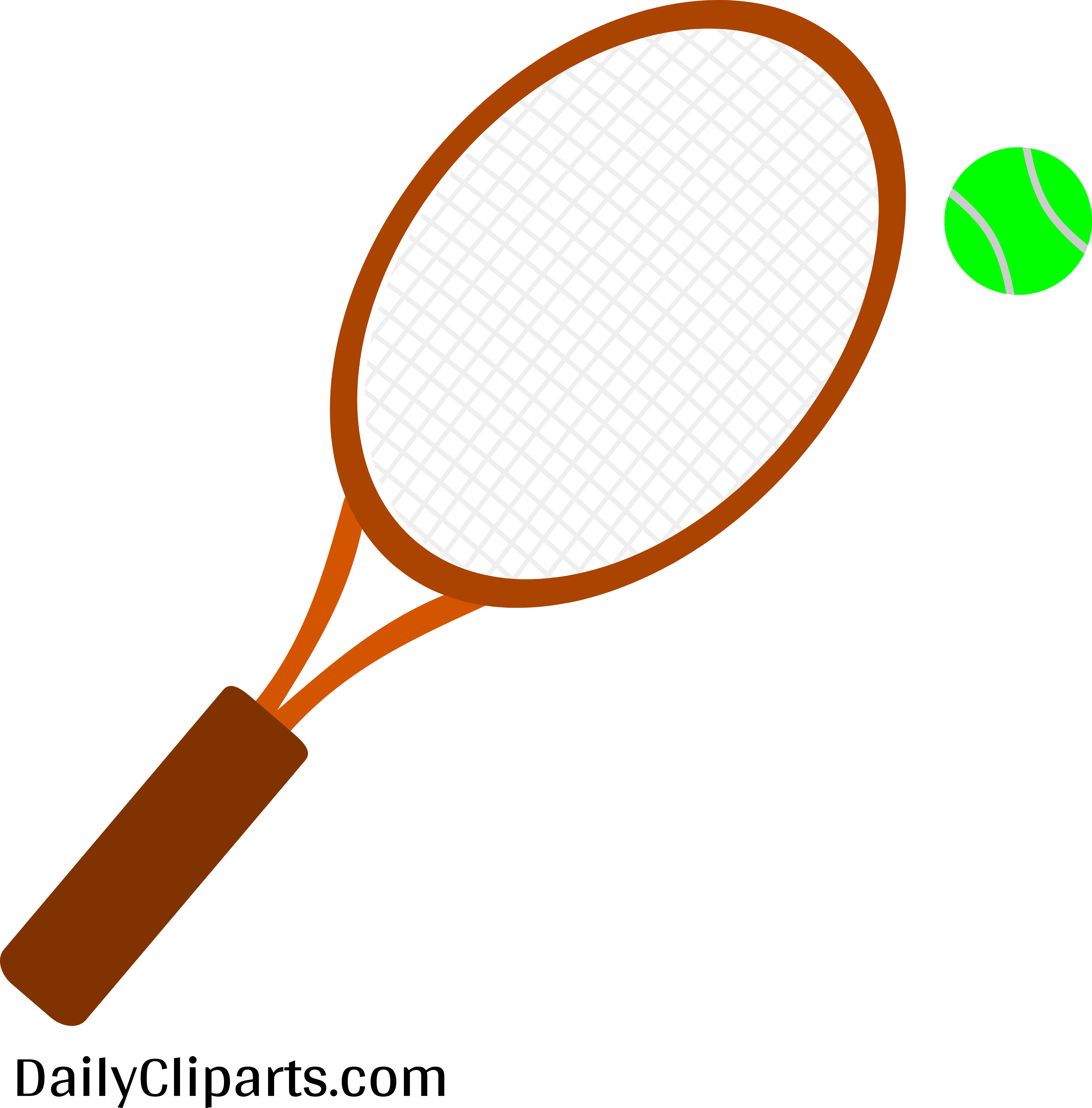 Detail Free Tennis Clipart Nomer 45