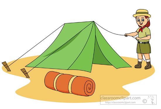 Detail Free Tent Clipart Nomer 30