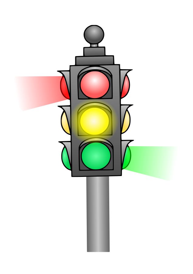 Detail Free Traffic Light Clipart Nomer 8