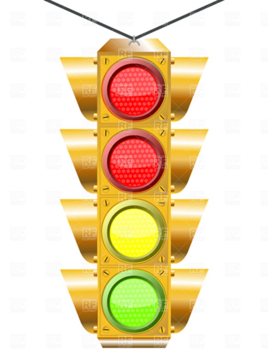 Detail Free Traffic Light Clipart Nomer 18