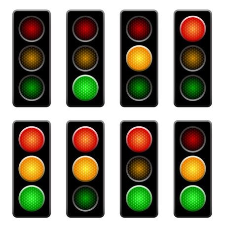 Detail Free Traffic Light Clipart Nomer 6