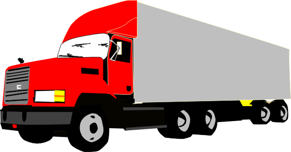 Detail Free Truck Clipart Nomer 23
