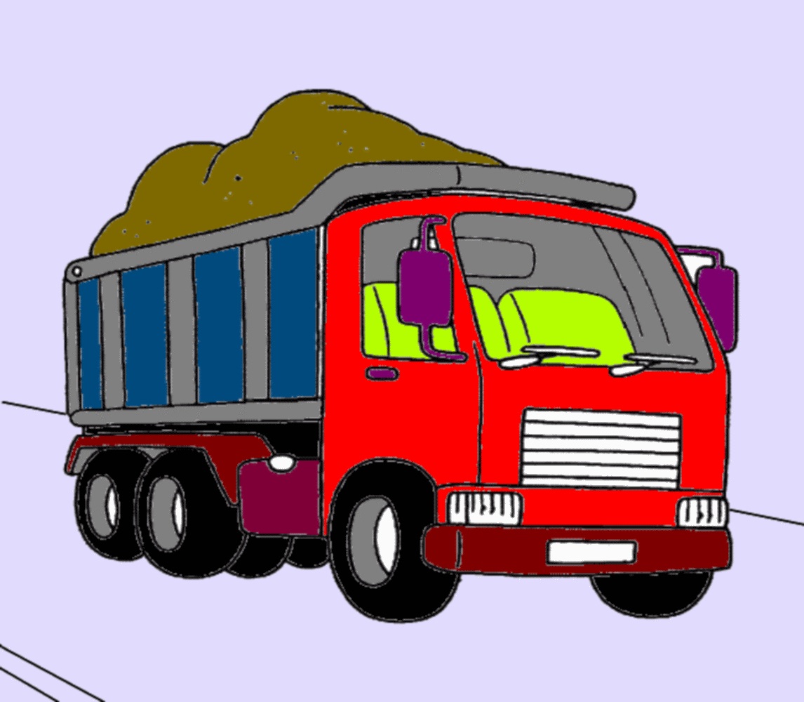 Detail Free Truck Clipart Nomer 47