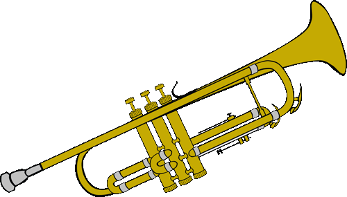 Detail Free Trumpet Clipart Nomer 10