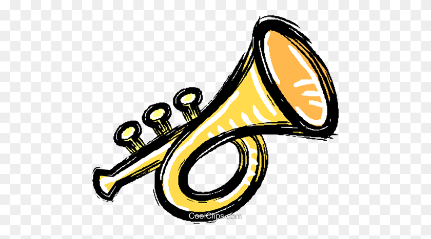 Detail Free Trumpet Clipart Nomer 23