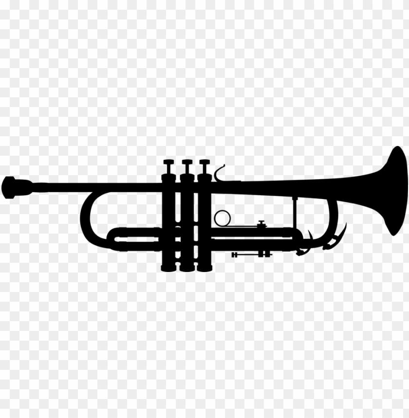 Detail Free Trumpet Clipart Nomer 24