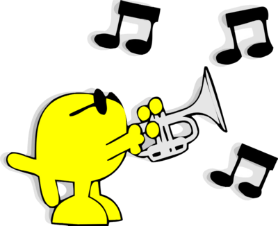 Detail Free Trumpet Clipart Nomer 30