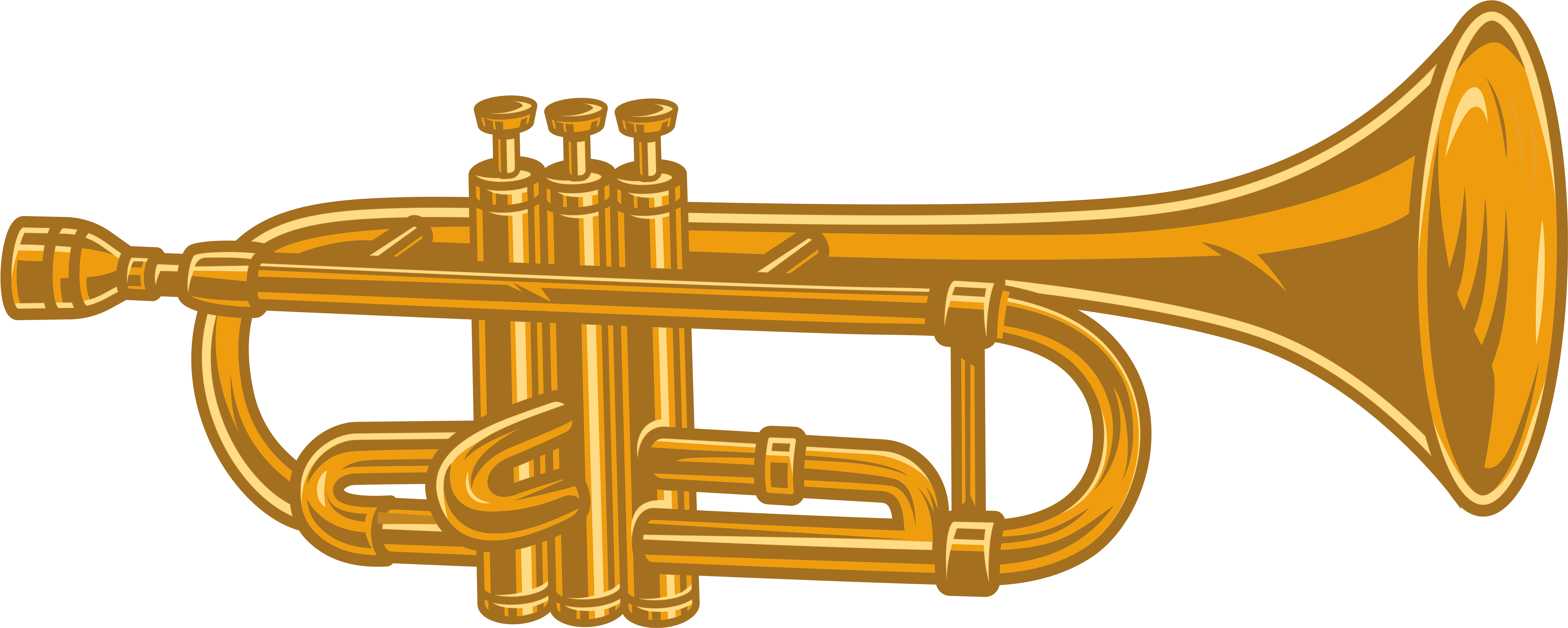 Detail Free Trumpet Clipart Nomer 4