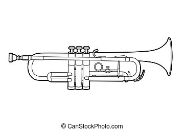 Detail Free Trumpet Clipart Nomer 42