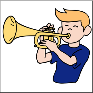 Detail Free Trumpet Clipart Nomer 46