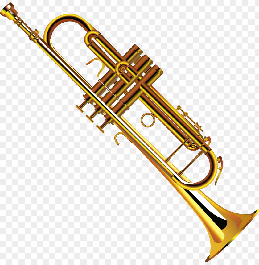 Detail Free Trumpet Clipart Nomer 47