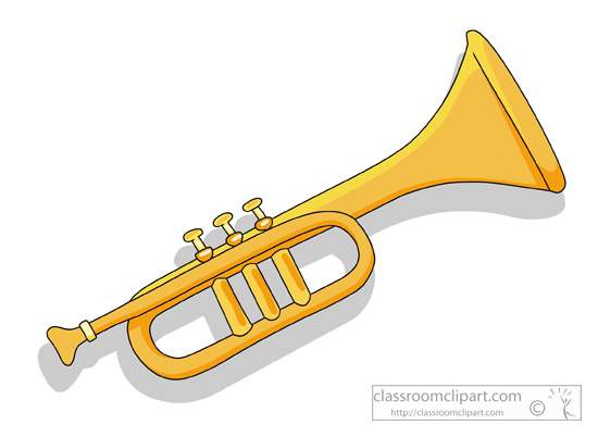 Detail Free Trumpet Clipart Nomer 8