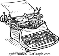 Detail Free Typewriter Clip Art Nomer 8