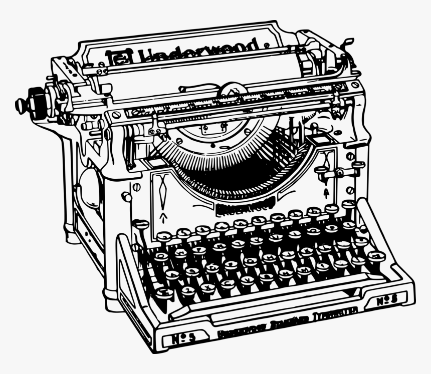 Detail Free Typewriter Clip Art Nomer 22