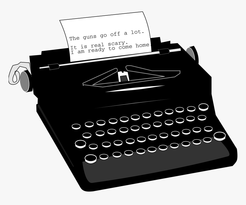 Download Free Typewriter Clipart Nomer 4