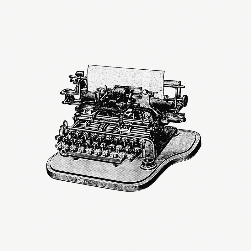 Detail Free Typewriter Image Nomer 49