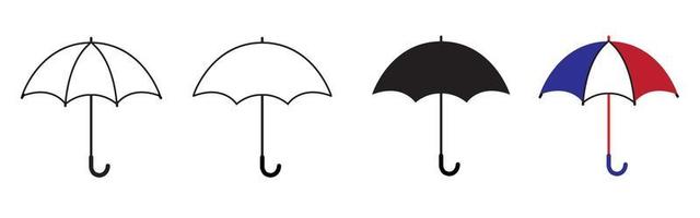 Detail Free Umbrella Vector Nomer 47