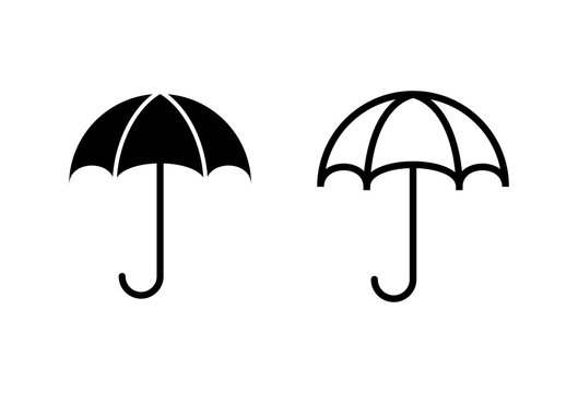 Detail Free Umbrella Vector Nomer 53