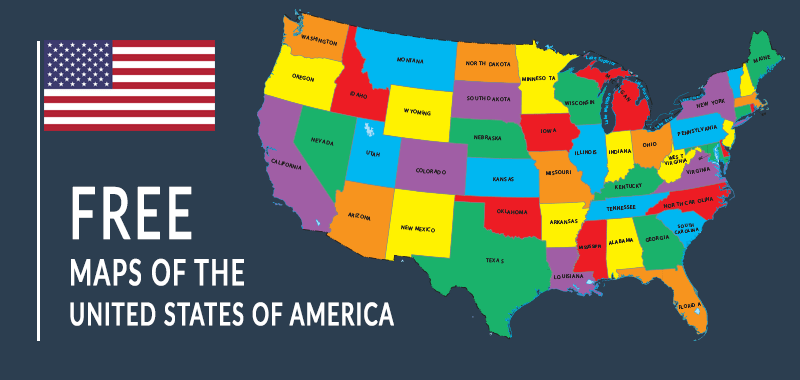 Detail Free Us Map Nomer 3