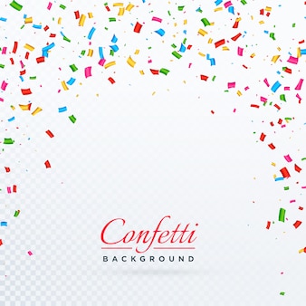 Free Vector Confetti Background - KibrisPDR