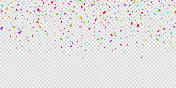 Detail Free Vector Confetti Background Nomer 12