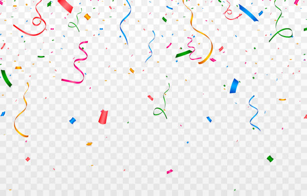 Detail Free Vector Confetti Background Nomer 20