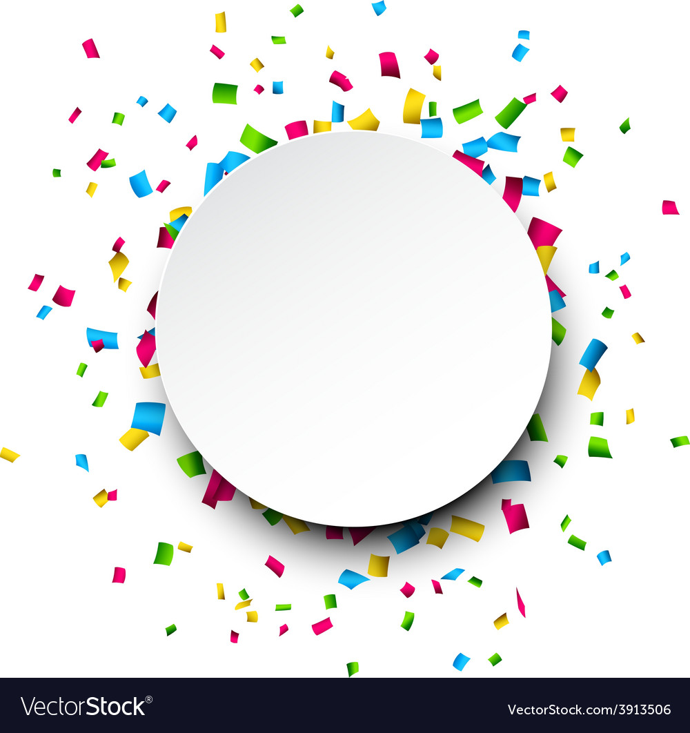 Detail Free Vector Confetti Background Nomer 29