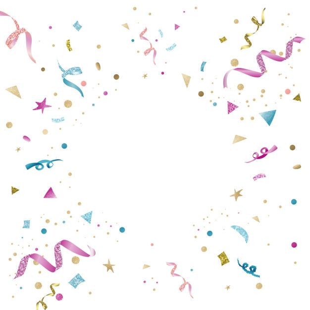 Detail Free Vector Confetti Background Nomer 50