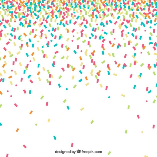 Detail Free Vector Confetti Background Nomer 7