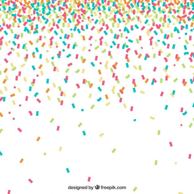 Detail Free Vector Confetti Background Nomer 7