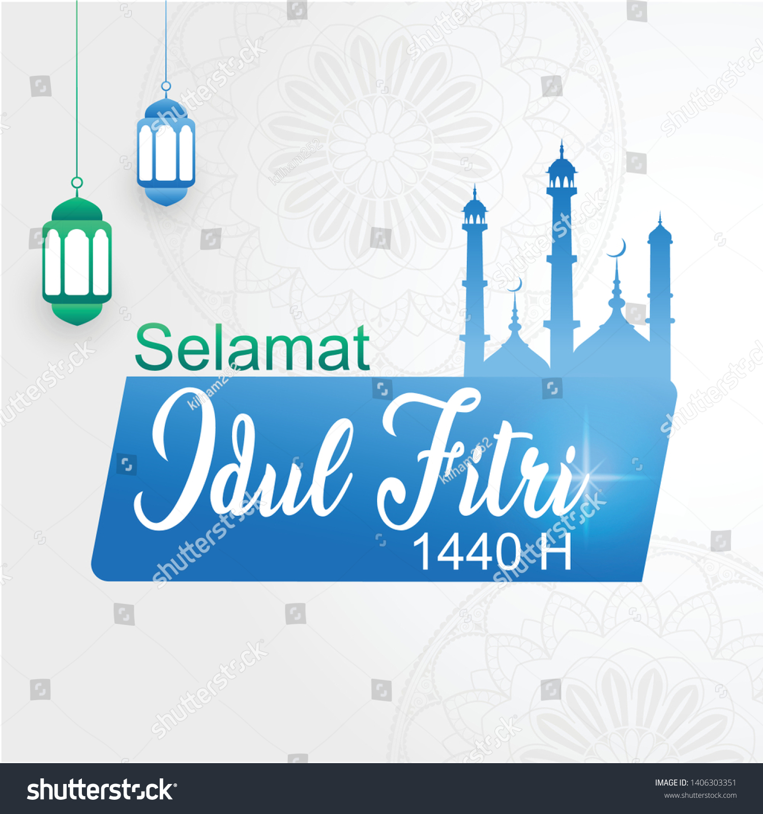 Detail Free Vector Idul Fitri Nomer 41