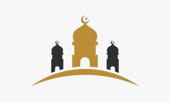 Detail Free Vector Mosque Nomer 49