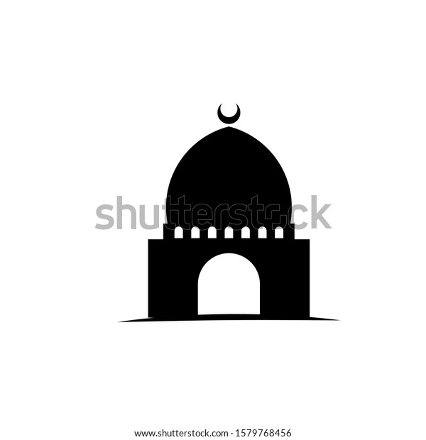 Detail Free Vector Mosque Nomer 53