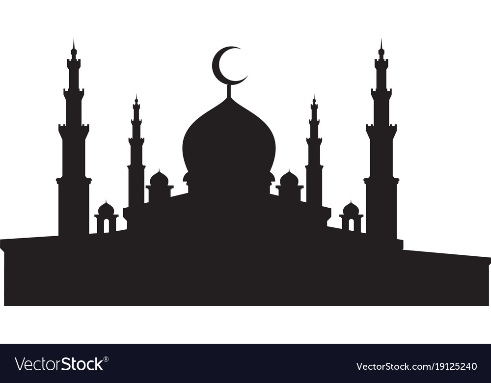 Detail Free Vector Mosque Nomer 9