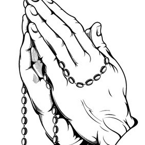 Detail Free Vector Praying Hands Nomer 24