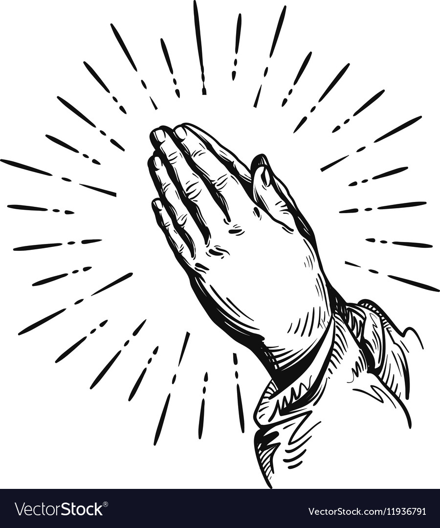 Detail Free Vector Praying Hands Nomer 5