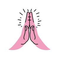 Detail Free Vector Praying Hands Nomer 54