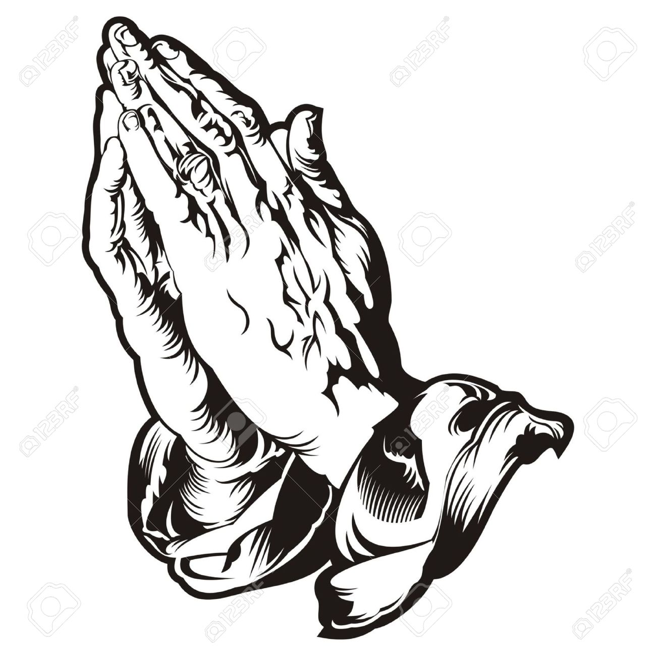 Detail Free Vector Praying Hands Nomer 9