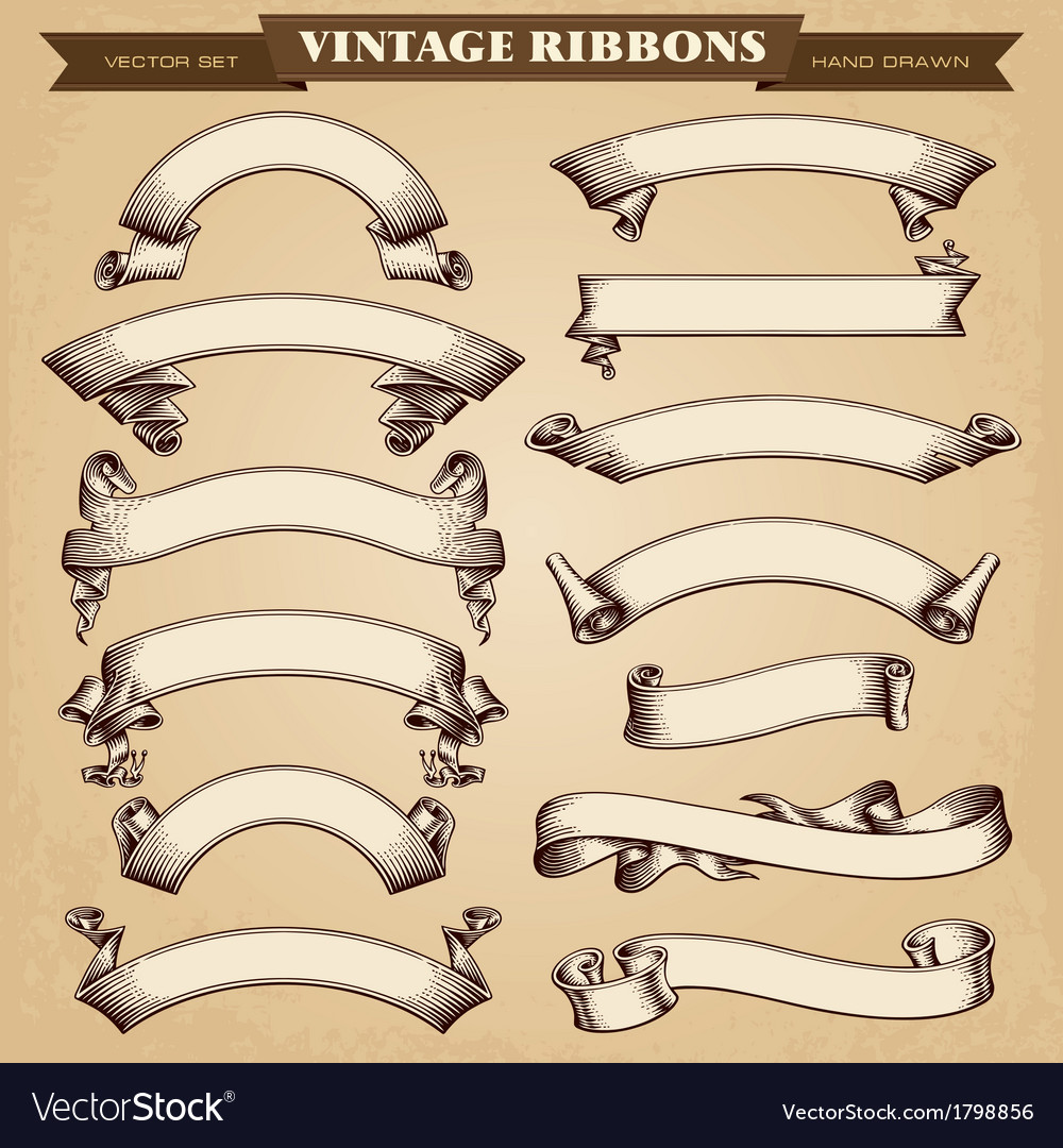 Detail Free Vector Ribbon Banner Nomer 15