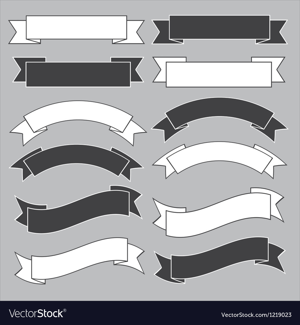 Detail Free Vector Ribbon Banner Nomer 3