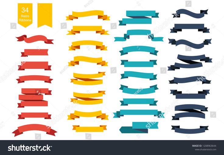 Detail Free Vector Ribbon Banner Nomer 23